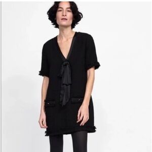 Zara Black Mini Dress